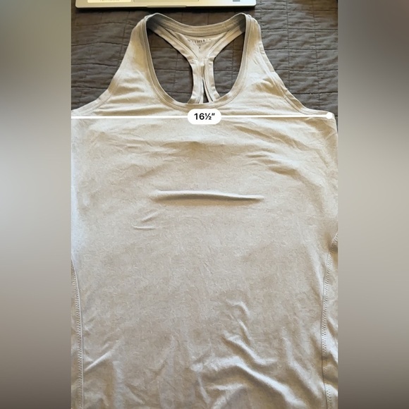 Athleta Racerback Tank Heather Gray Small - Picture 4 of 6